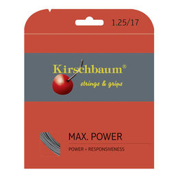 Corde Da Tennis Kirschbaum Max Power  12m anthrazit